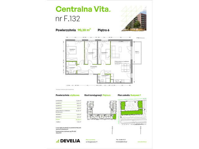 Mieszkanie w inwestycji Centralna Vita, symbol F.132 » nportal.pl