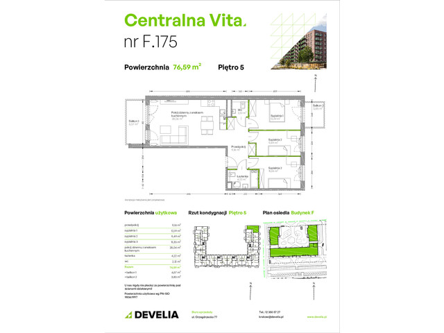 Mieszkanie w inwestycji Centralna Vita, symbol F.175 » nportal.pl