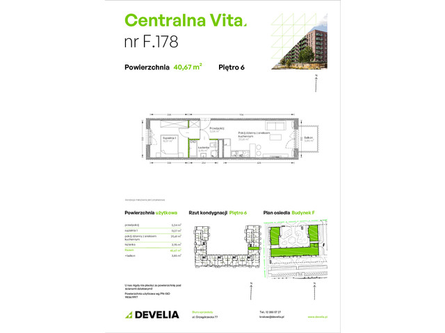 Mieszkanie w inwestycji Centralna Vita, symbol F.178 » nportal.pl