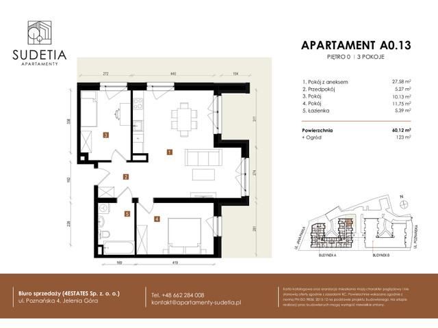 Mieszkanie w inwestycji APARTAMENTY SUDETIA, symbol A0.12 » nportal.pl