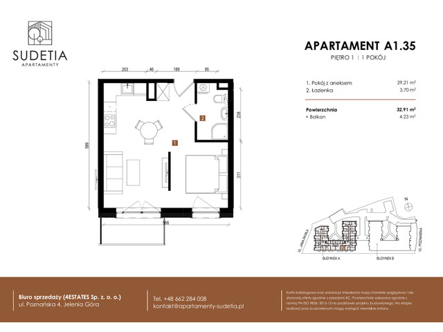 Mieszkanie w inwestycji APARTAMENTY SUDETIA, symbol A1.35 » nportal.pl