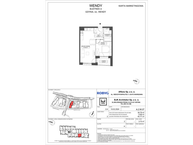 Mieszkanie w inwestycji Wendy, symbol A2M07 » nportal.pl