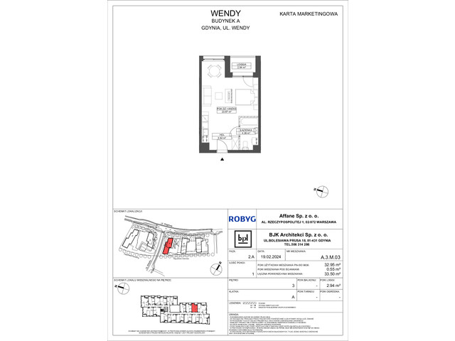 Mieszkanie w inwestycji Wendy, symbol A3M03 » nportal.pl