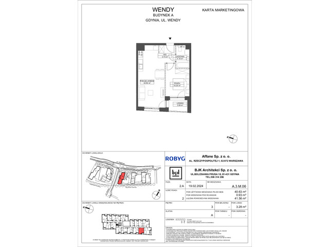 Mieszkanie w inwestycji Wendy, symbol A3M06 » nportal.pl