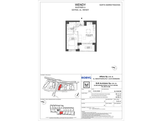 Mieszkanie w inwestycji Wendy, symbol A3M09 » nportal.pl