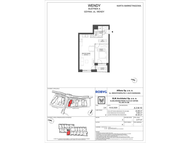 Mieszkanie w inwestycji Wendy, symbol A3M10 » nportal.pl