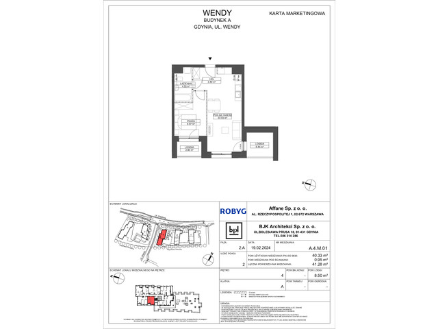 Mieszkanie w inwestycji Wendy, symbol A4M01 » nportal.pl