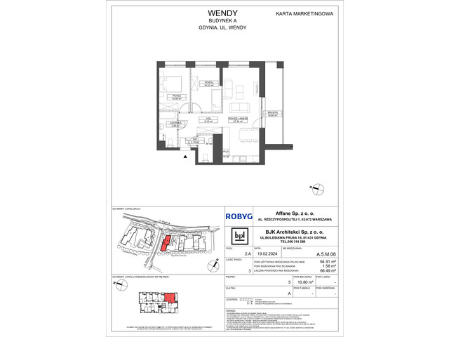 Mieszkanie w inwestycji Wendy, symbol A5M06 » nportal.pl