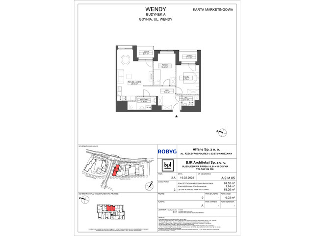 Mieszkanie w inwestycji Wendy, symbol A9M05 » nportal.pl