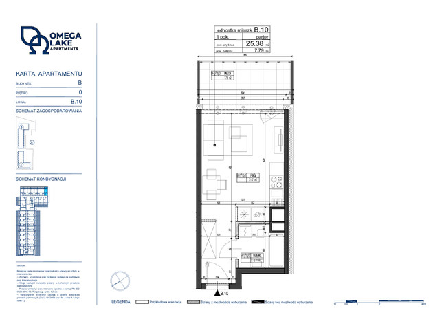 Mieszkanie w inwestycji Omega Lake Apartments, symbol B.0.10 » nportal.pl