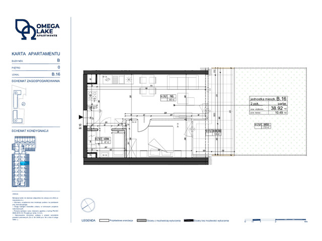 Mieszkanie w inwestycji Omega Lake Apartments, symbol B.0.16 » nportal.pl