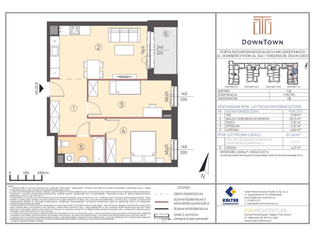 Mieszkanie w inwestycji DownTown, symbol T25_18 » nportal.pl