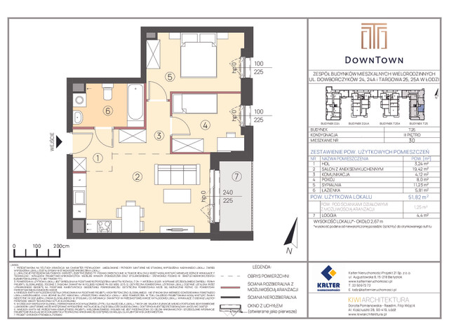 Mieszkanie w inwestycji DownTown, symbol T25_30 » nportal.pl