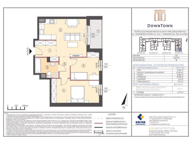 Mieszkanie w inwestycji DownTown, symbol T25_9 » nportal.pl