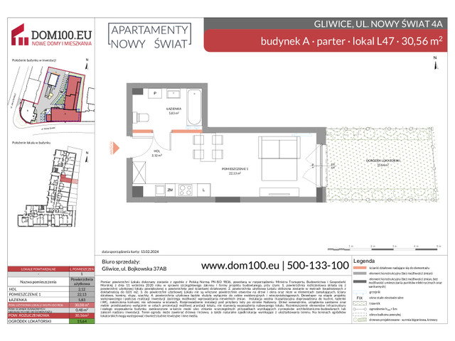 Komercyjne w inwestycji Apartamenty Nowy Świat, symbol L47 » nportal.pl