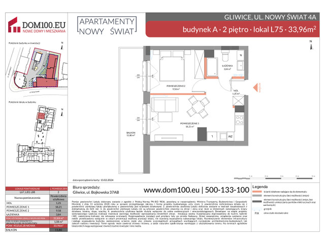 Komercyjne w inwestycji Apartamenty Nowy Świat, symbol L75 » nportal.pl