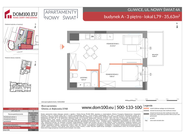 Komercyjne w inwestycji Apartamenty Nowy Świat, symbol L79 » nportal.pl