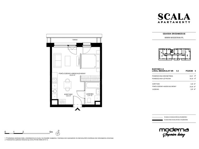 Mieszkanie w inwestycji Apartamenty Scala, symbol 2.2-5.3 » nportal.pl