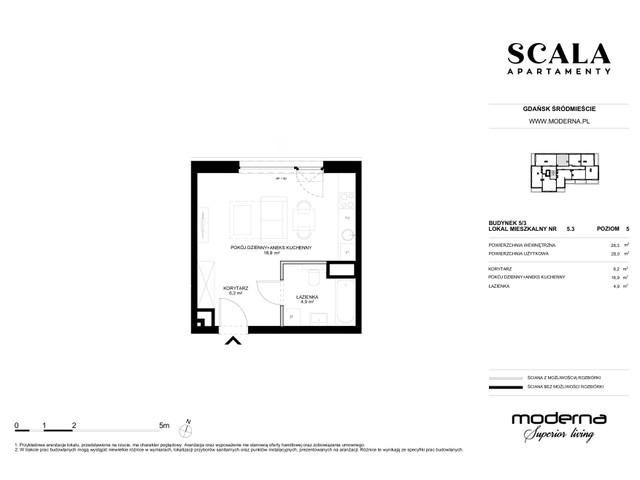 Mieszkanie w inwestycji Apartamenty Scala, symbol 5.3-5.3 » nportal.pl