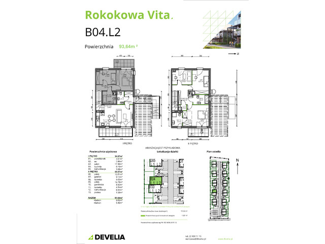 Mieszkanie w inwestycji Rokokowa Vita, symbol B04.L2 » nportal.pl