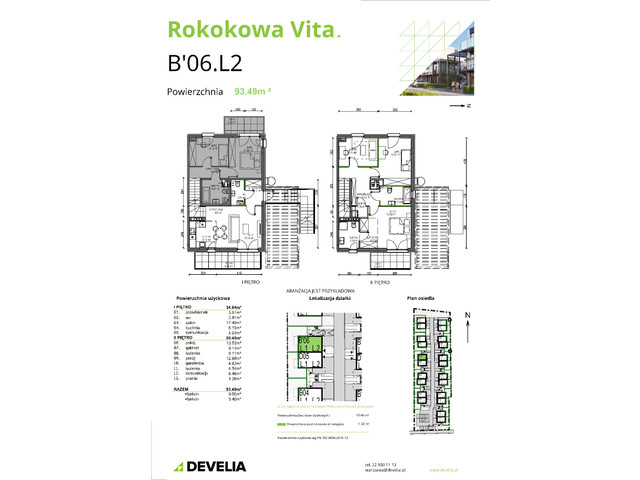 Mieszkanie w inwestycji Rokokowa Vita, symbol B06.L2 » nportal.pl