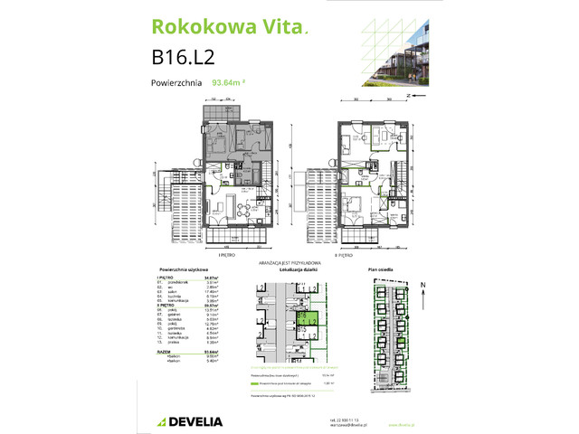 Mieszkanie w inwestycji Rokokowa Vita, symbol B16.L2 » nportal.pl