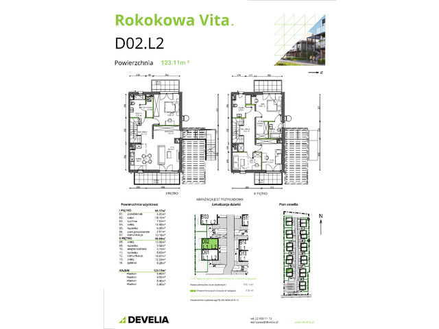 Mieszkanie w inwestycji Rokokowa Vita, symbol D02.L2 » nportal.pl