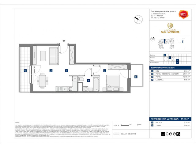 Mieszkanie w inwestycji Apartamenty Park Matecznego, symbol f-197776 » nportal.pl