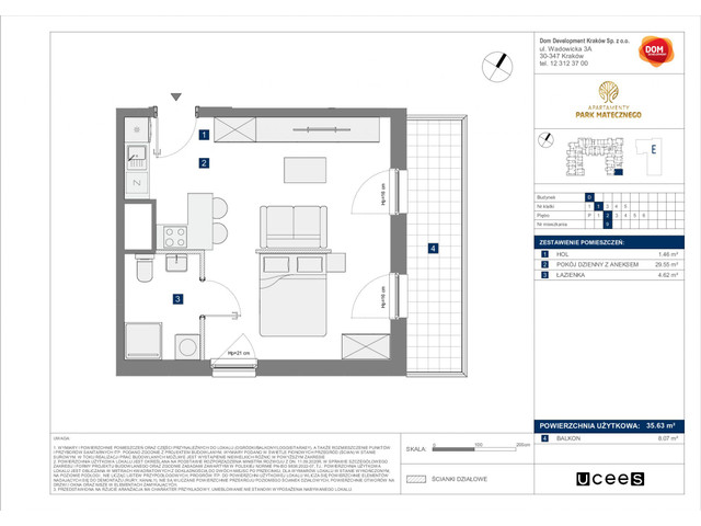 Mieszkanie w inwestycji Apartamenty Park Matecznego, symbol f-197719 » nportal.pl