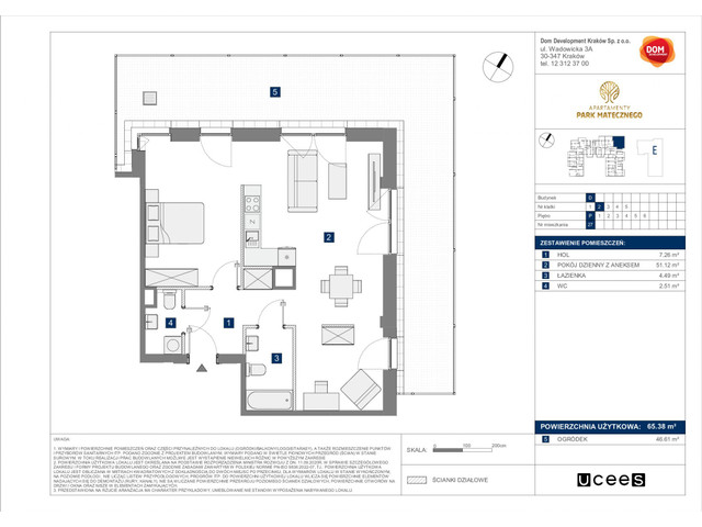 Mieszkanie w inwestycji Apartamenty Park Matecznego, symbol f-197737 » nportal.pl