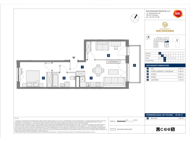 Mieszkanie w inwestycji Apartamenty Park Matecznego, symbol f-197741 » nportal.pl