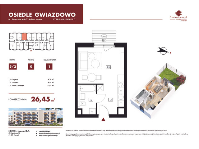 Mieszkanie w inwestycji Osiedle Gwiazdowo, symbol D5/2 » nportal.pl