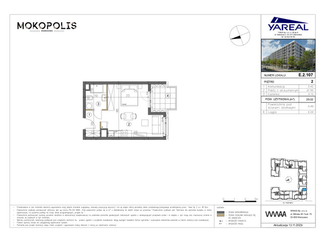 Mieszkanie w inwestycji MOKOPOLIS, symbol E.2.107 » nportal.pl