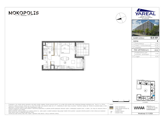 Mieszkanie w inwestycji MOKOPOLIS, symbol E.4.121 » nportal.pl