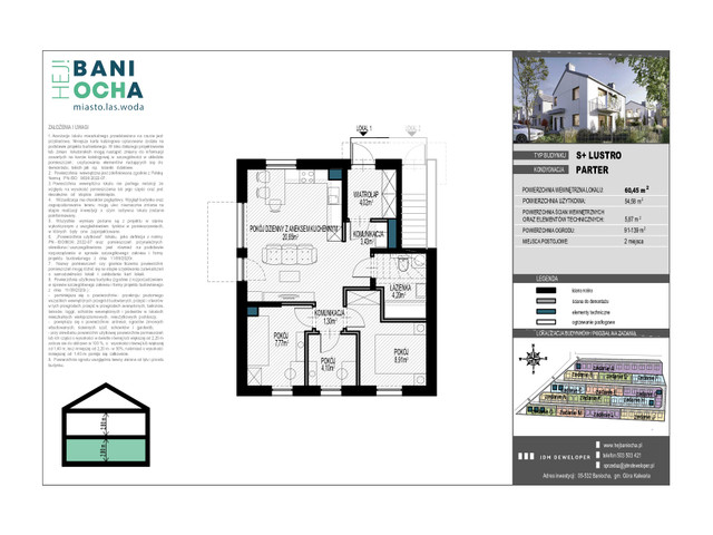 Mieszkanie w inwestycji HEJ ! BANIOCHA, symbol A13.1 » nportal.pl