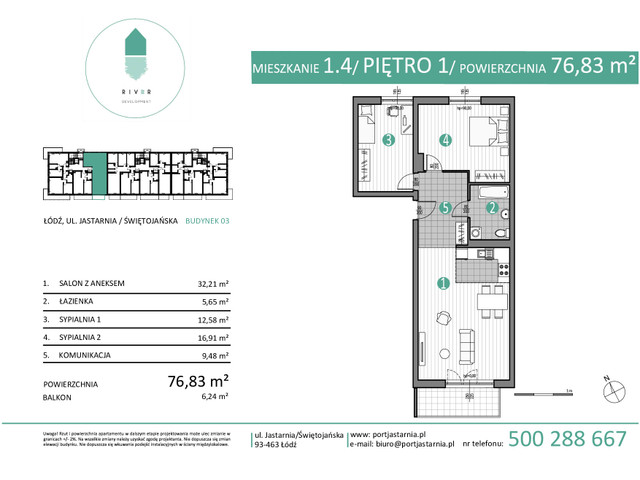 Mieszkanie w inwestycji Port Jastarnia, budynek 03, symbol 14 » nportal.pl