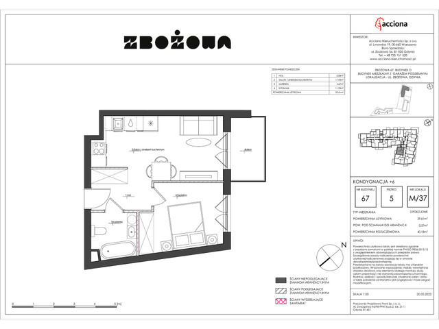 Mieszkanie w inwestycji ZBOŻOWA, symbol 67-67.37 » nportal.pl