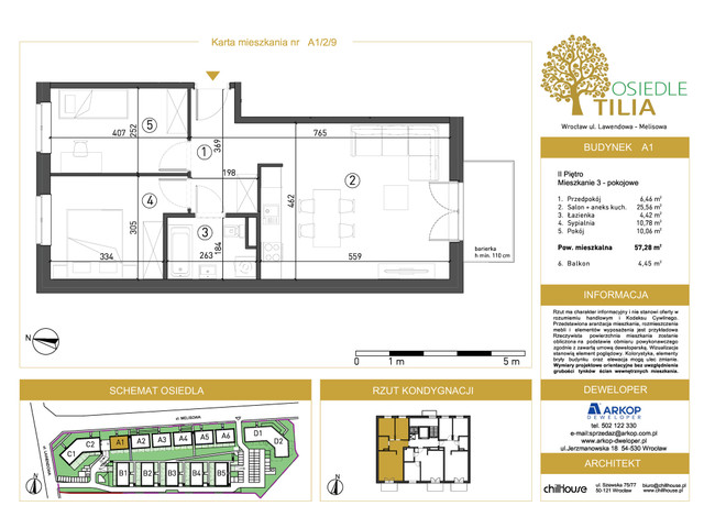 Mieszkanie w inwestycji Osiedle Tilia, symbol A1-A1/2/9 » nportal.pl