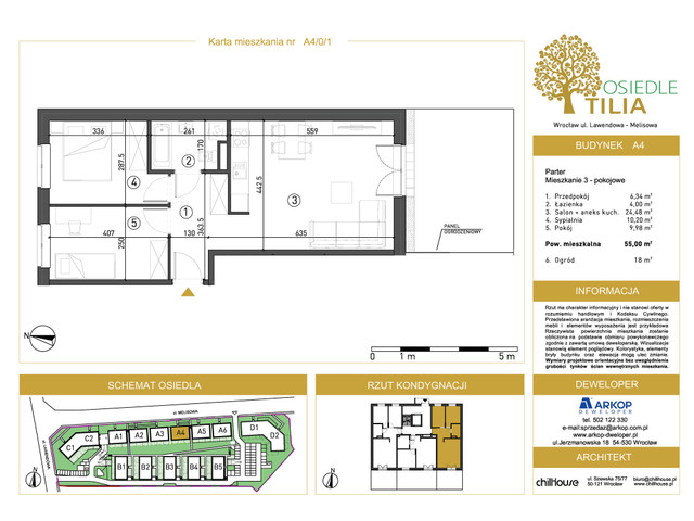 Mieszkanie w inwestycji Osiedle Tilia, symbol A4-A4/0/1 » nportal.pl