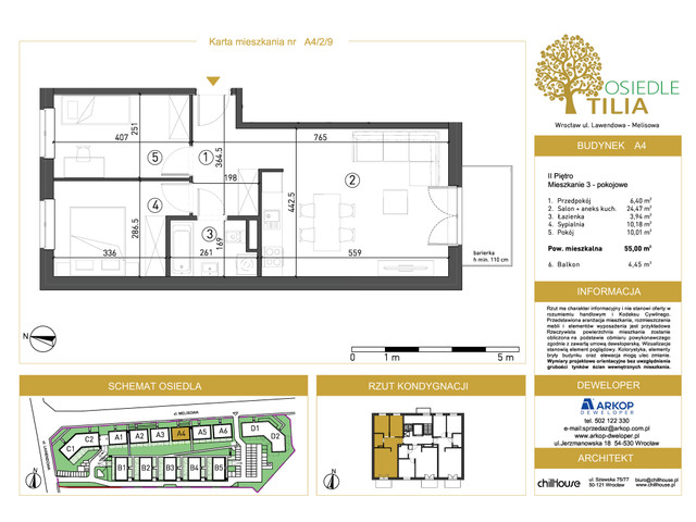 Mieszkanie w inwestycji Osiedle Tilia, symbol A4-A4/2/9 » nportal.pl