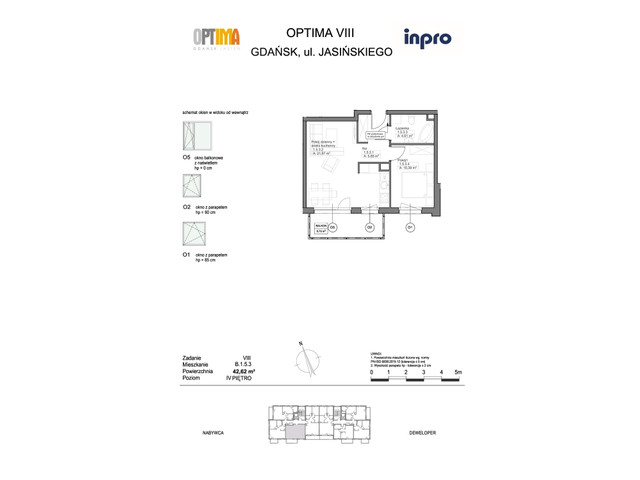 Mieszkanie w inwestycji Optima, symbol B.1.5.3 » nportal.pl