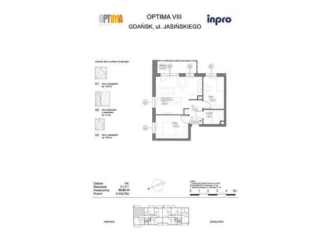 Mieszkanie w inwestycji Optima, symbol A.1.5.1 » nportal.pl