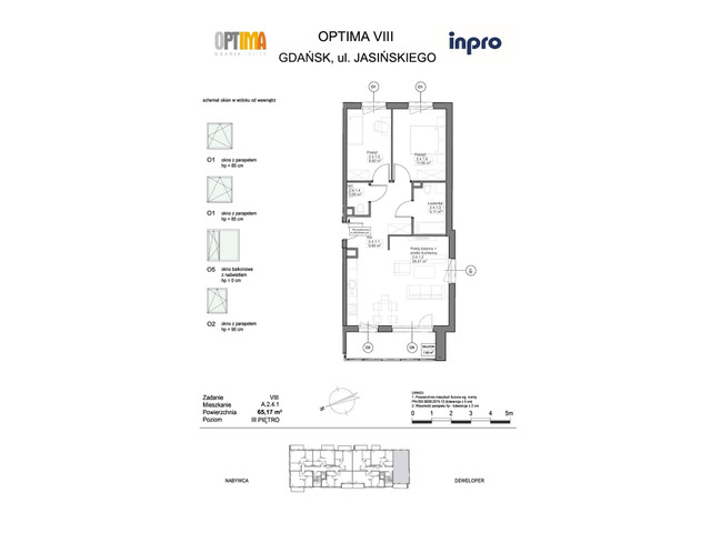 Mieszkanie w inwestycji Optima, symbol A.2.4.1 » nportal.pl