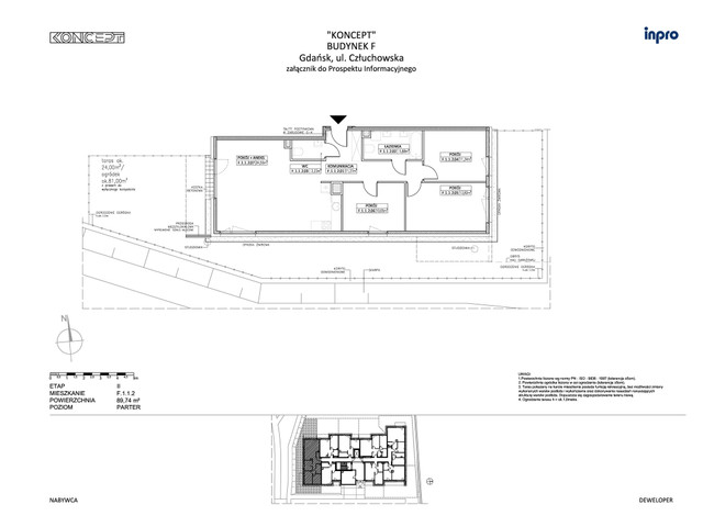 Mieszkanie w inwestycji Koncept, symbol F-F.1.1.2 » nportal.pl