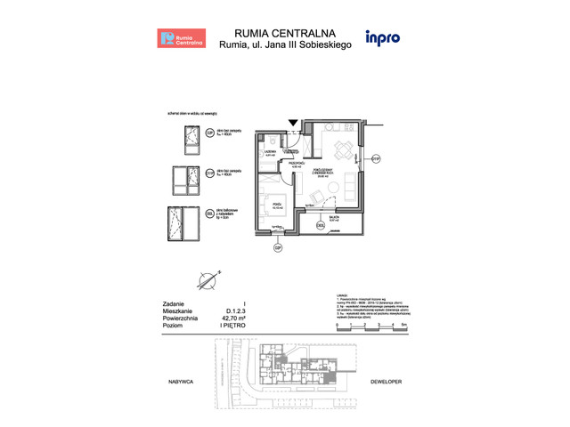 Mieszkanie w inwestycji Rumia Centralna, symbol D.1.2.3 » nportal.pl