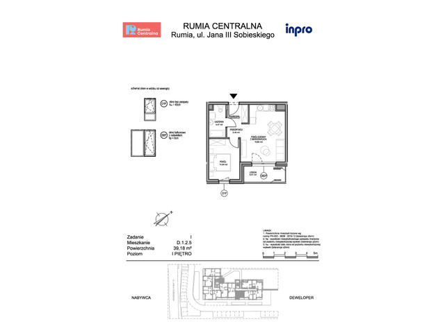 Mieszkanie w inwestycji Rumia Centralna, symbol D.1.2.5 » nportal.pl