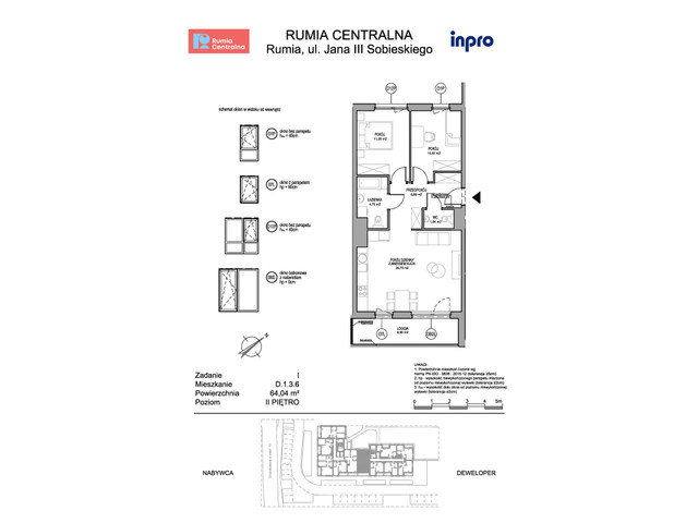 Mieszkanie w inwestycji Rumia Centralna, symbol D.1.3.6 » nportal.pl