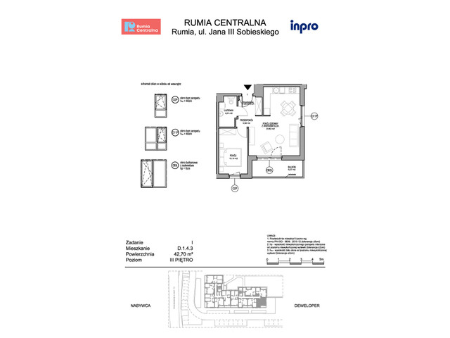 Mieszkanie w inwestycji Rumia Centralna, symbol D.1.4.3 » nportal.pl