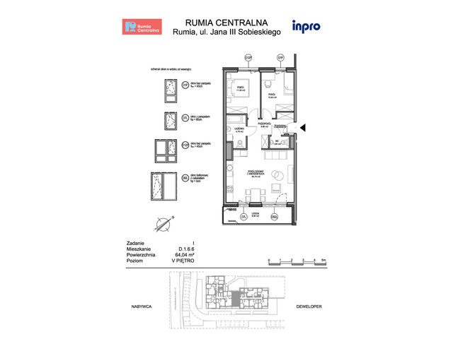 Mieszkanie w inwestycji Rumia Centralna, symbol D.1.6.6 » nportal.pl