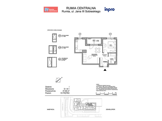 Mieszkanie w inwestycji Rumia Centralna, symbol D.1.8.1 » nportal.pl